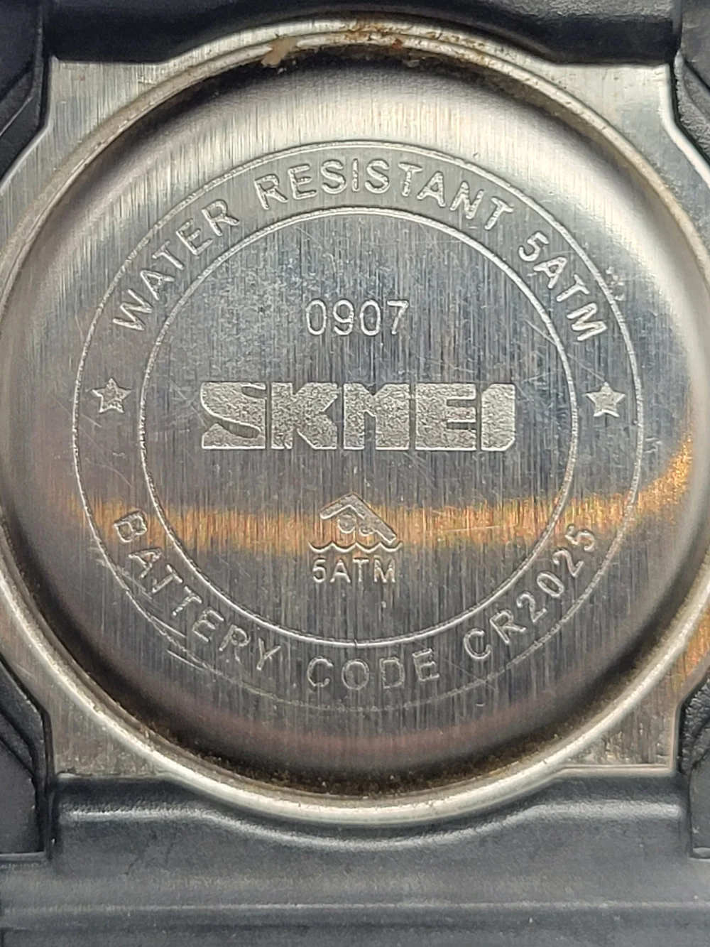 Skmei Black and Green Digital Shock Sports Watch